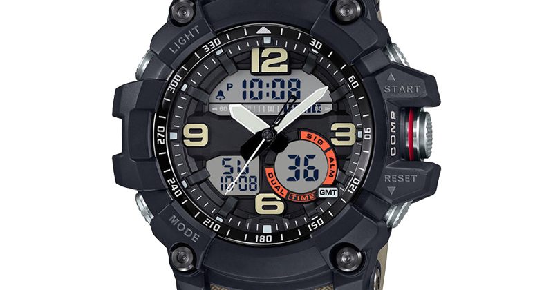 Compass Function Digital Watch